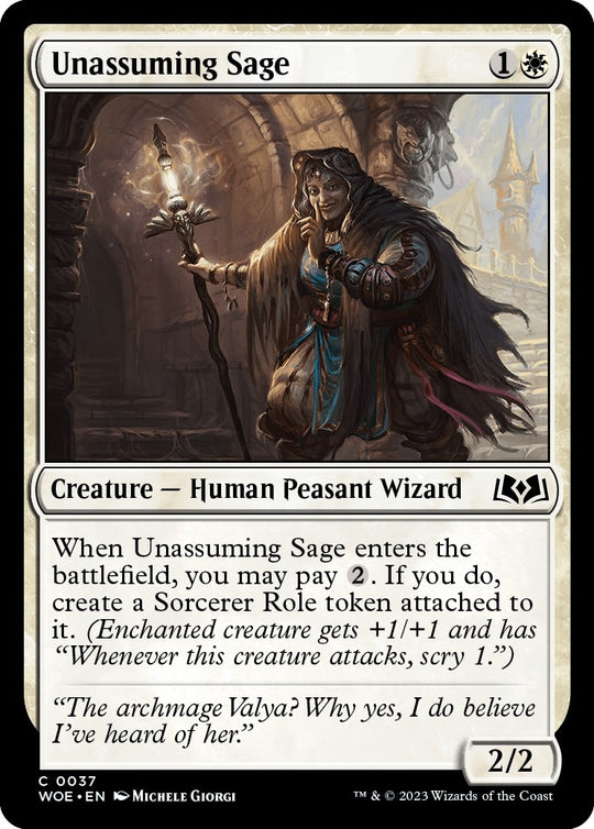 Image for Unassuming Sage (37) - Magic: The Gathering