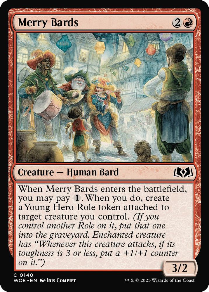 Image for Merry Bards (140) - Magic: The Gathering