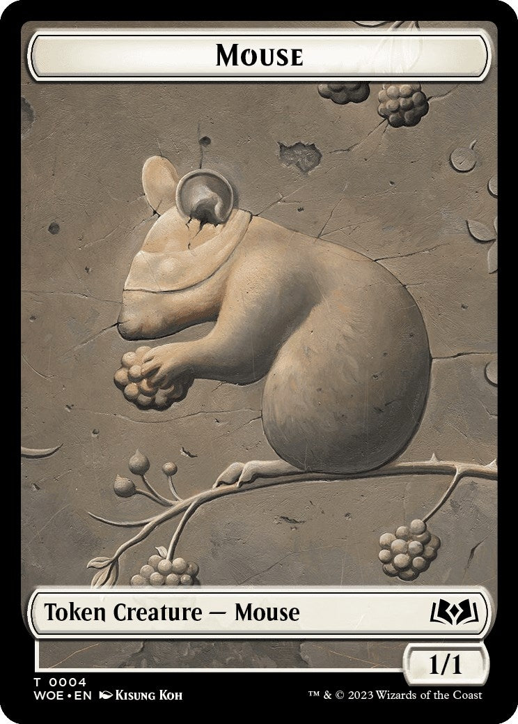Image for Mouse Token (4) - Magic: The Gathering