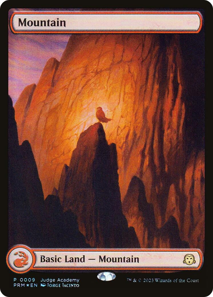 Image for Mountain - Full Art (0009) (9) (JDG) - Magic: The Gathering