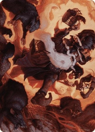 Image for Tattered Ratter Art Card (20) - Magic: The Gathering