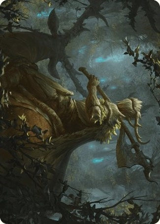 Image for Verdant Outrider Art Card (28) - Magic: The Gathering
