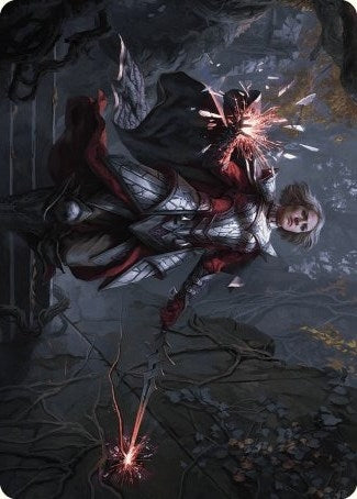 Image for Rowan, Scion of War Art Card (31/81) (31) - Magic: The Gathering