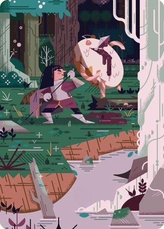 Image for Stab Wound Art Card (69) - Magic: The Gathering