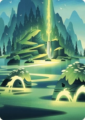 Image for Leyline of Abundance Art Card (73) (ASWOE) - Magic: The Gathering