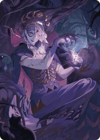 Image for Necropotence Art Card (80) - Magic: The Gathering