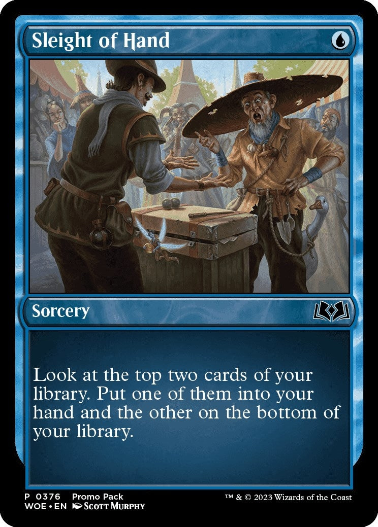 Image for Sleight of Hand (376) - Magic: The Gathering