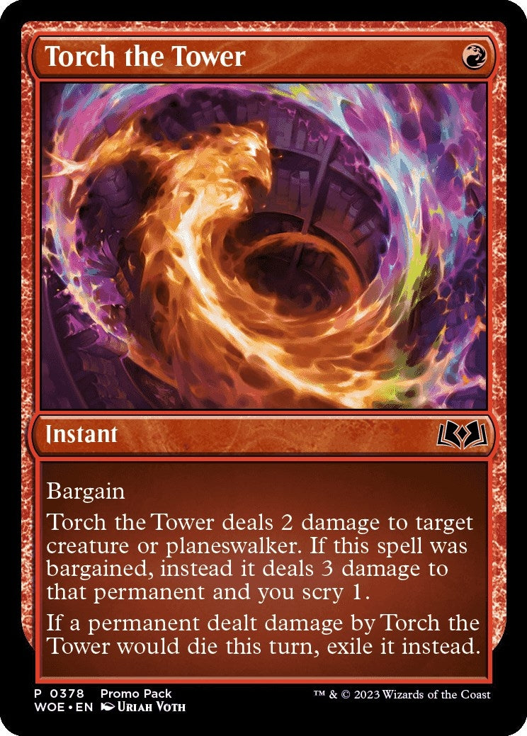 Image for Torch the Tower (378) - Magic: The Gathering
