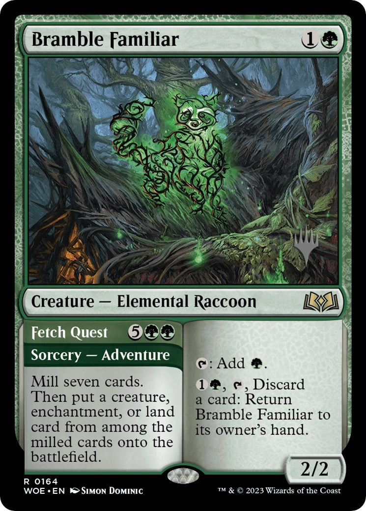 Image for Bramble Familiar (164) - Magic: The Gathering