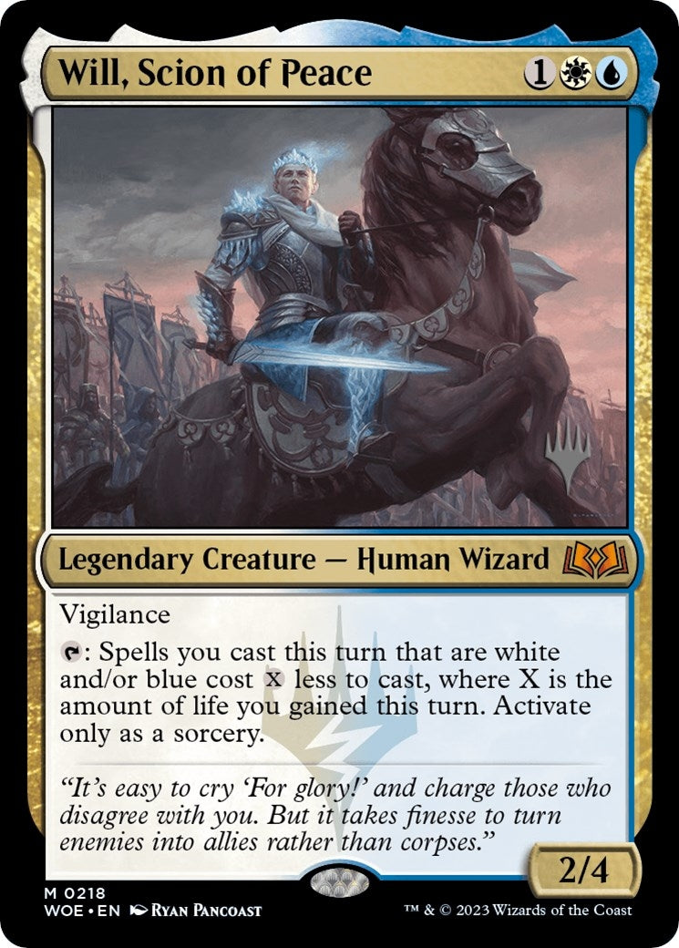 Image for Will, Scion of Peace (218) - Magic: The Gathering