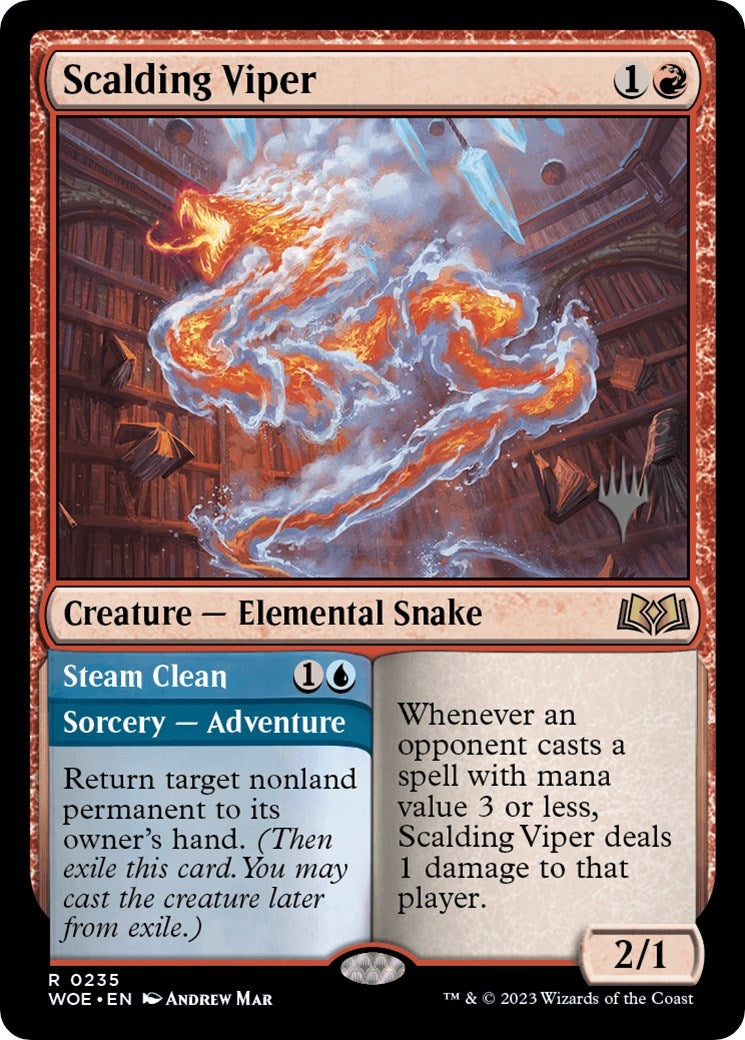 Image for Scalding Viper (235) - Magic: The Gathering
