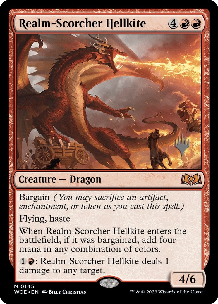 Image for Realm-Scorcher Hellkite (145) - Magic: The Gathering