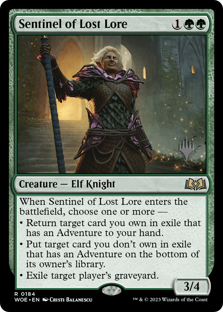 Image for Sentinel of Lost Lore (184) - Magic: The Gathering