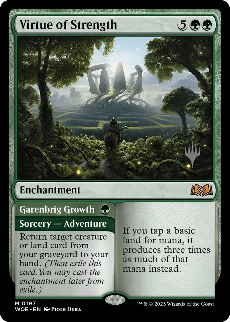 Image for Virtue of Strength (197) - Magic: The Gathering