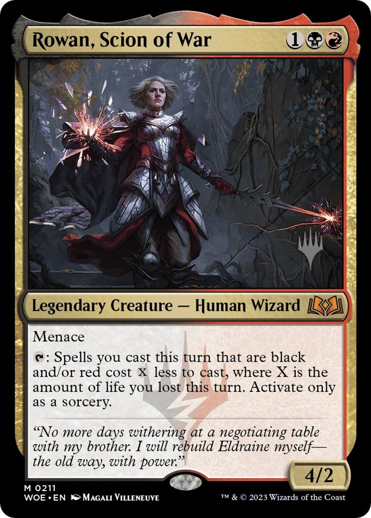 Image for Rowan, Scion of War (211) - Magic: The Gathering