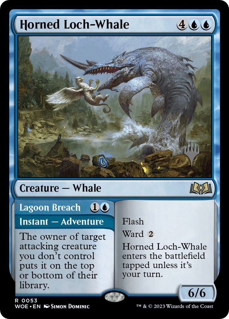 Image for Horned Loch-Whale (53) - Magic: The Gathering
