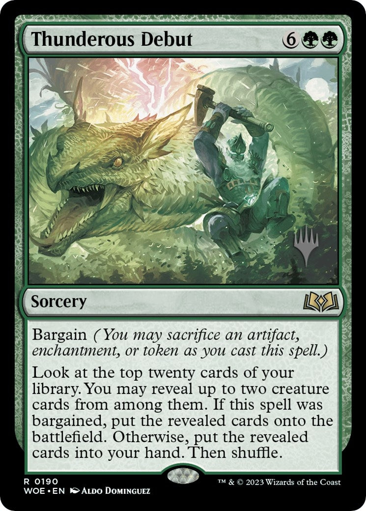Image for Thunderous Debut (190) - Magic: The Gathering