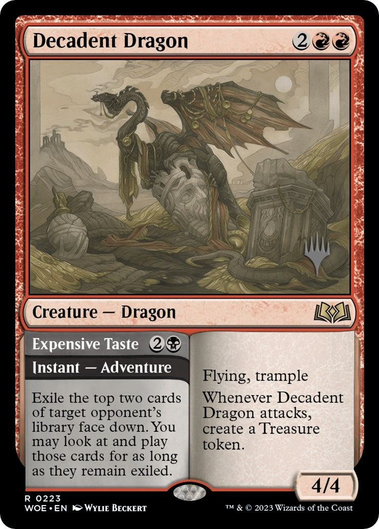 Image for Decadent Dragon (223) - Magic: The Gathering
