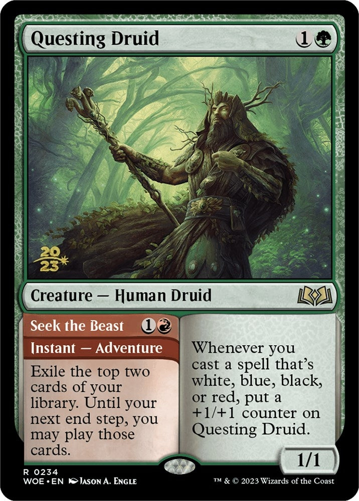 Image for Questing Druid (234) - Magic: The Gathering