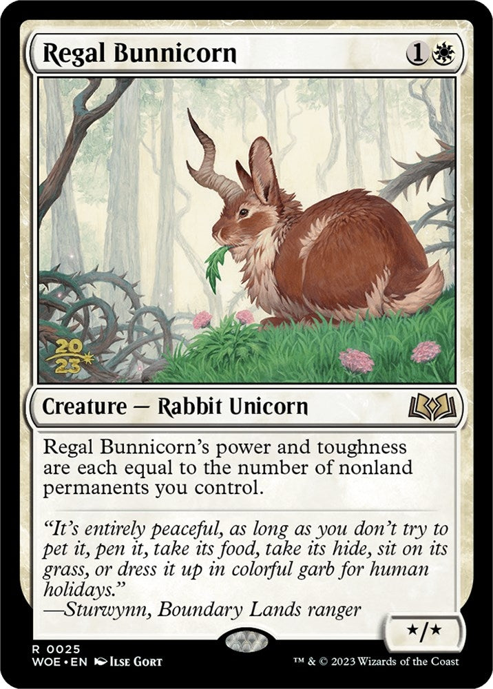 Image for Regal Bunnicorn (25) - Magic: The Gathering