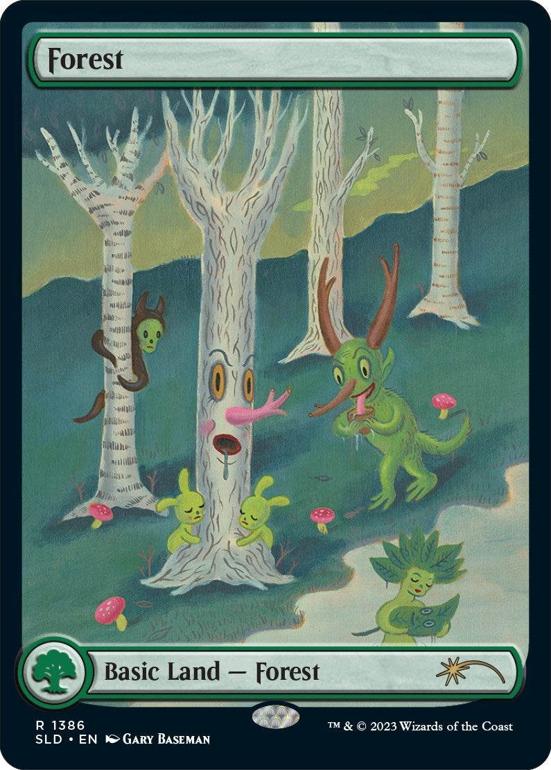 Image for Forest (1386) (1386) - Magic: The Gathering