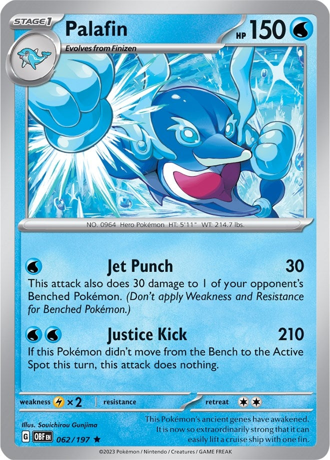 Image for Palafin (062/197) (PR) - Pokemon
