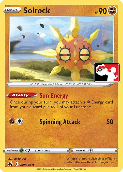 Image for Solrock (069/159) - Pokemon