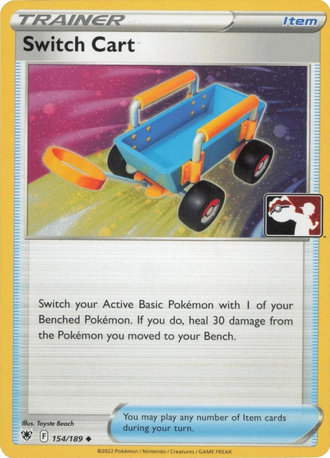 Image for Switch Cart - 154/189 (Cosmos Holo) (154/189) - Pokemon