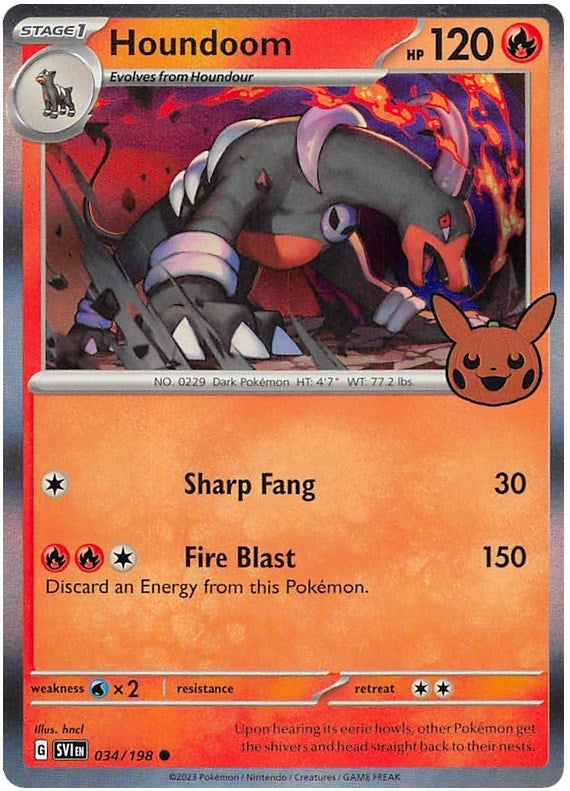 Image for Houndoom (034/198) (TTBB23) - Pokemon