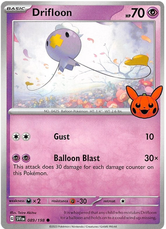 Image for Drifloon (089/198) (TTBB23) - Pokemon