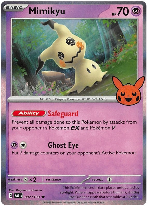 Image for Mimikyu (097/193) (TTBB23) - Pokemon