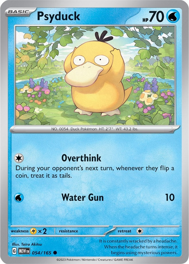Image for Psyduck (054/165) (MEW) - Pokemon