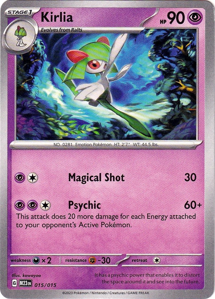 Image for Kirlia (015/015) (M23) - Pokemon