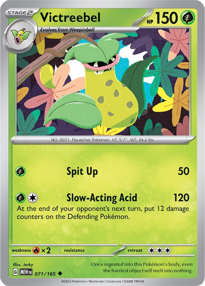 Image for Victreebel (071/165) (MEW) - Pokemon