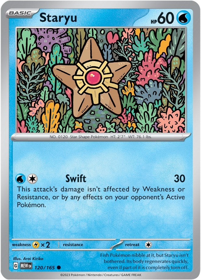 Image for Staryu (120/165) (MEW) - Pokemon
