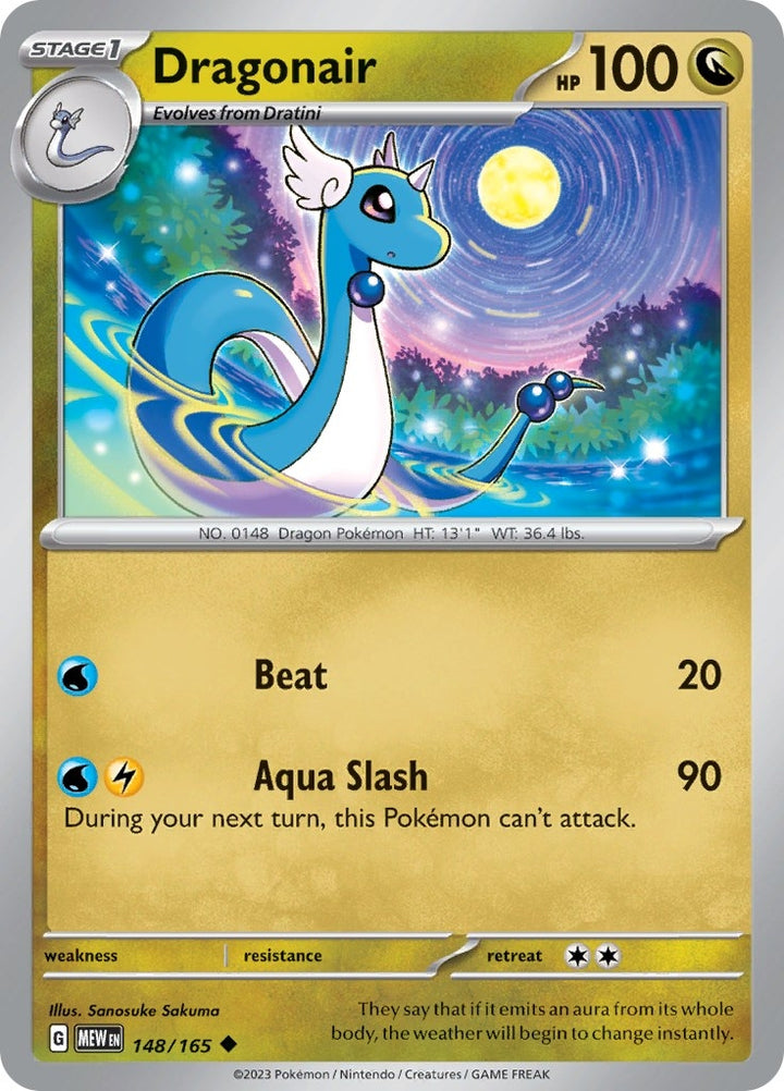 Image for Dragonair (148/165) (MEW) - Pokemon