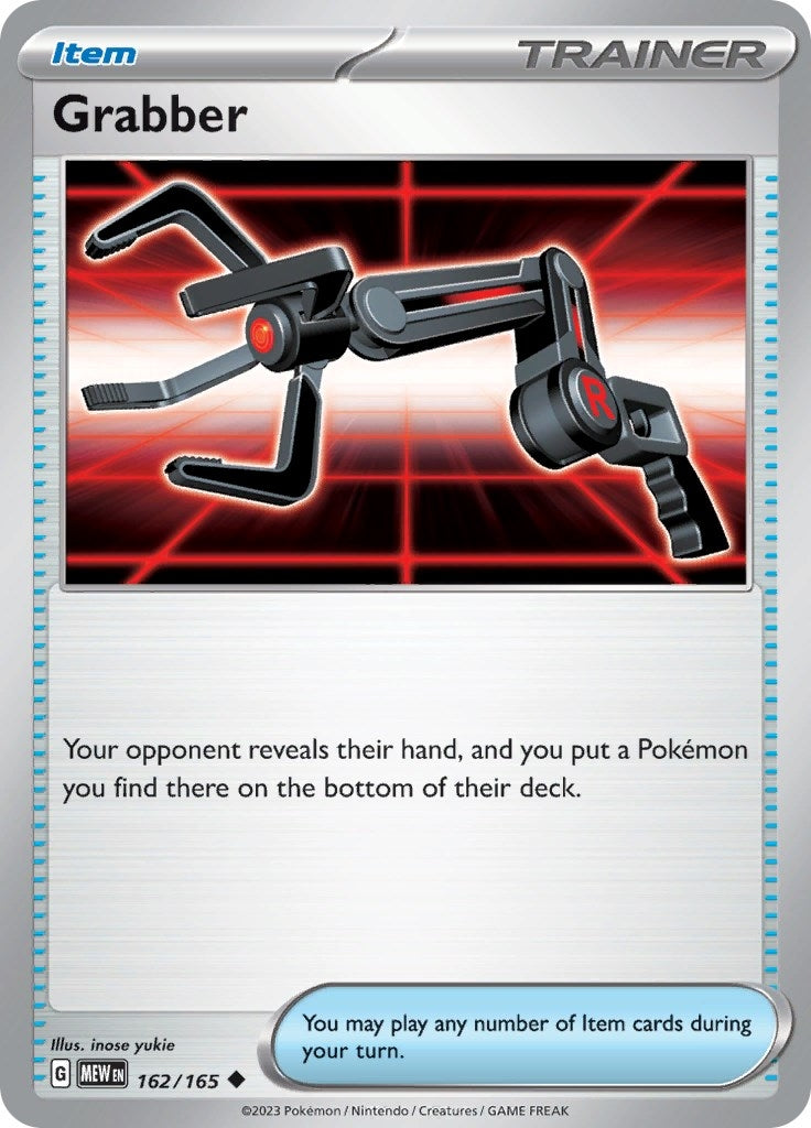 Image for Grabber (162/165) (MEW) - Pokemon