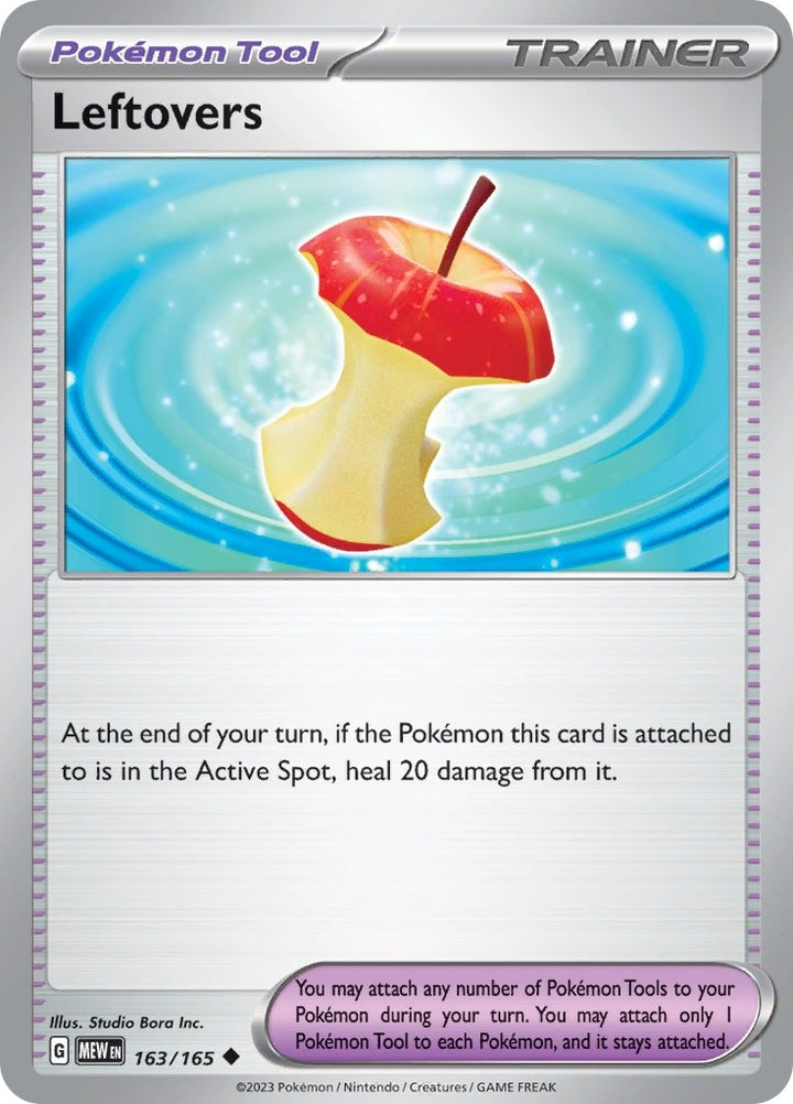 Image for Leftovers (163/165) (MEW) - Pokemon