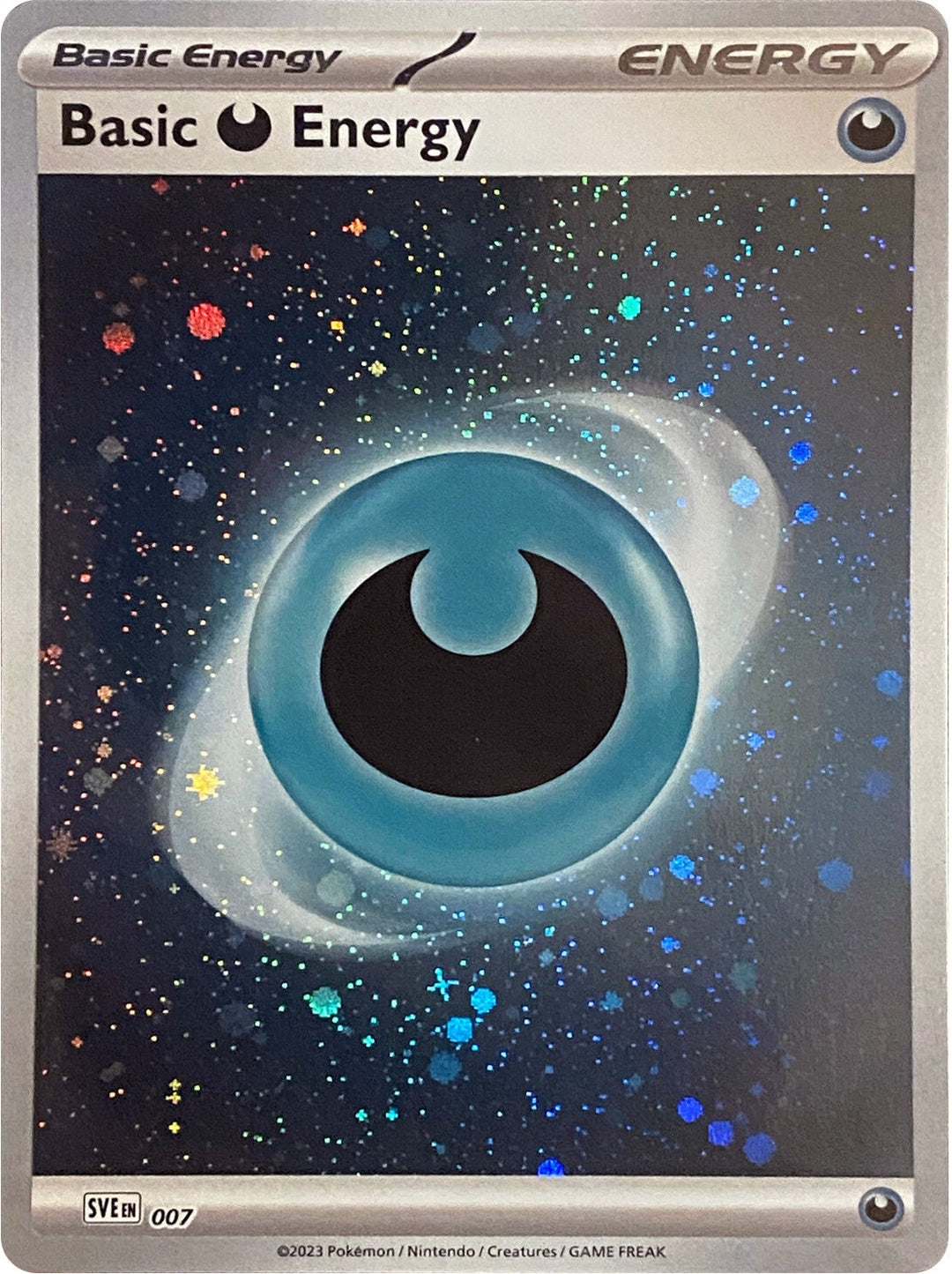 Image for Basic Darkness Energy (Cosmos Holo) (007) (SVE) - Pokemon