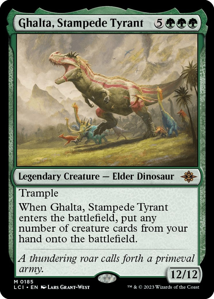 Image for Ghalta, Stampede Tyrant (185) - Magic: The Gathering