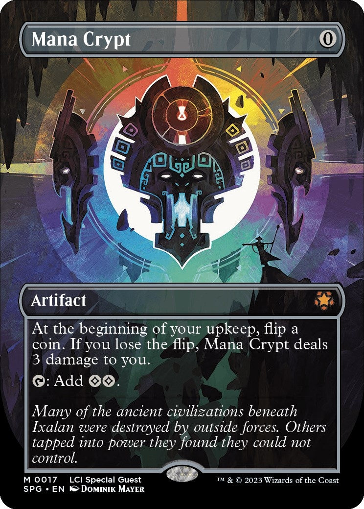 Image for Mana Crypt (Borderless) (17) - Magic: The Gathering