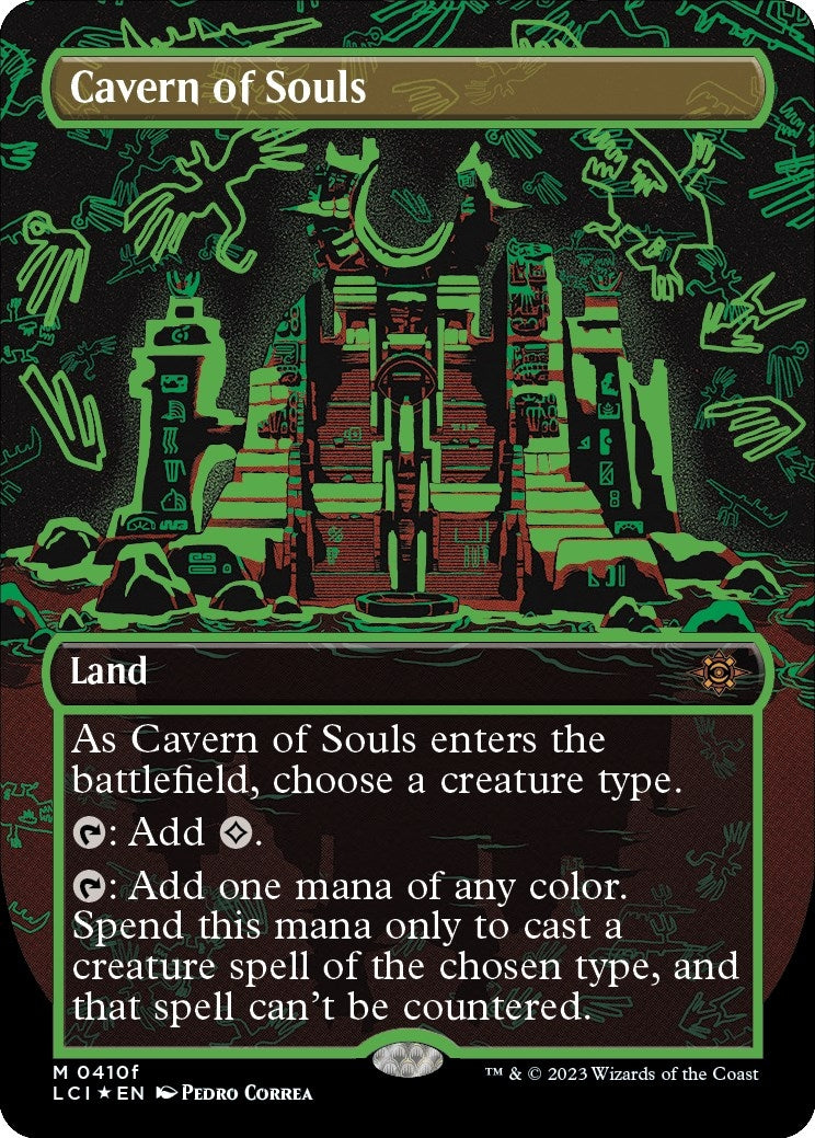 Image for Cavern of Souls (0410f) (Borderless) (410f) - Magic: The Gathering