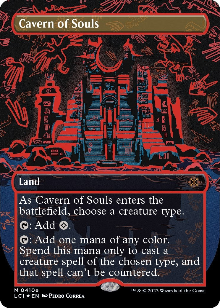 Image for Cavern of Souls (0410e) (Borderless) (410e) - Magic: The Gathering