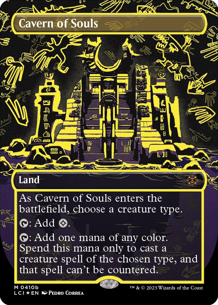Image for Cavern of Souls (Neon Yellow) (410b) - Magic: The Gathering