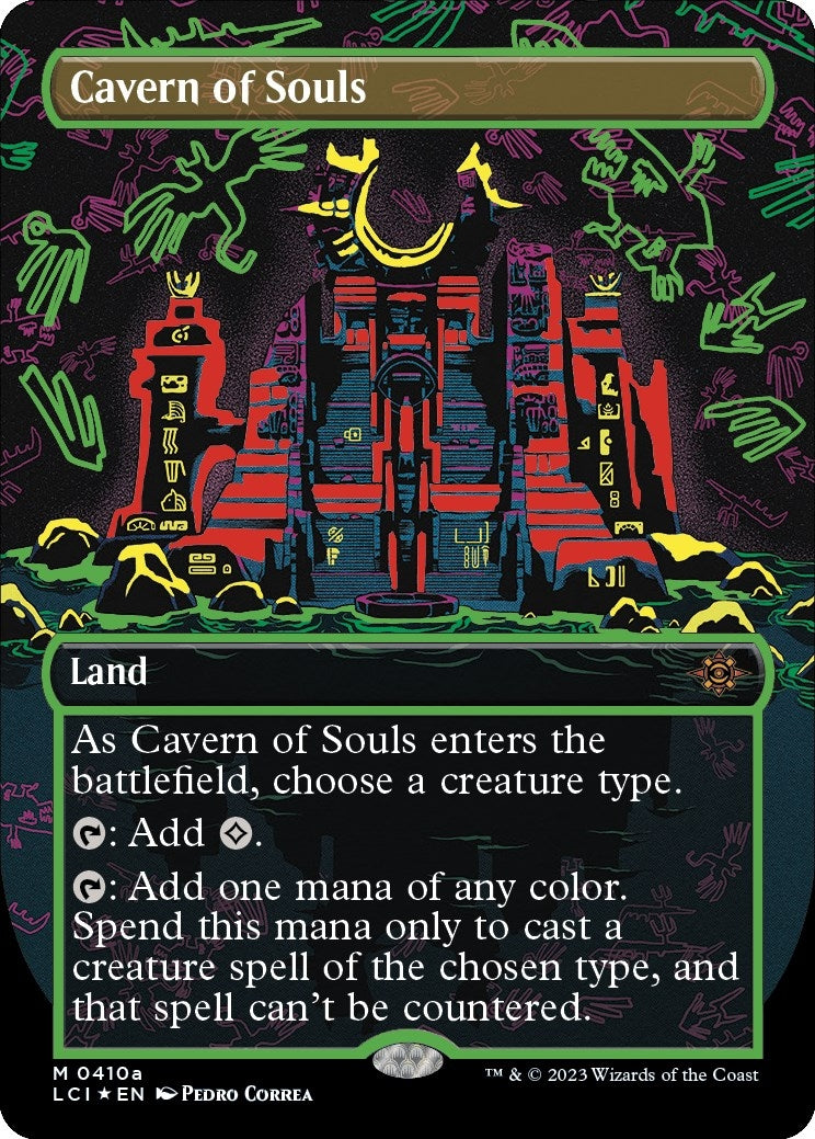 Image for Cavern of Souls (0410a) (Borderless) (410a) - Magic: The Gathering