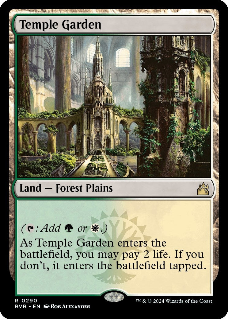 Image for Temple Garden (290) - Magic: The Gathering