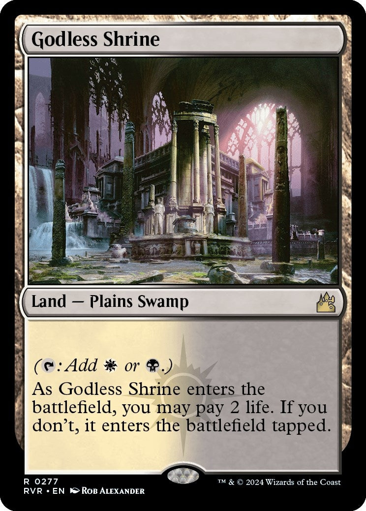Image for Godless Shrine (277) - Magic: The Gathering