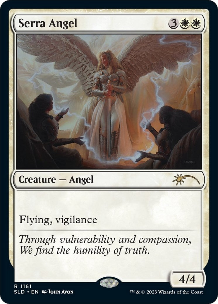 Image for Serra Angel (1161) - Magic: The Gathering