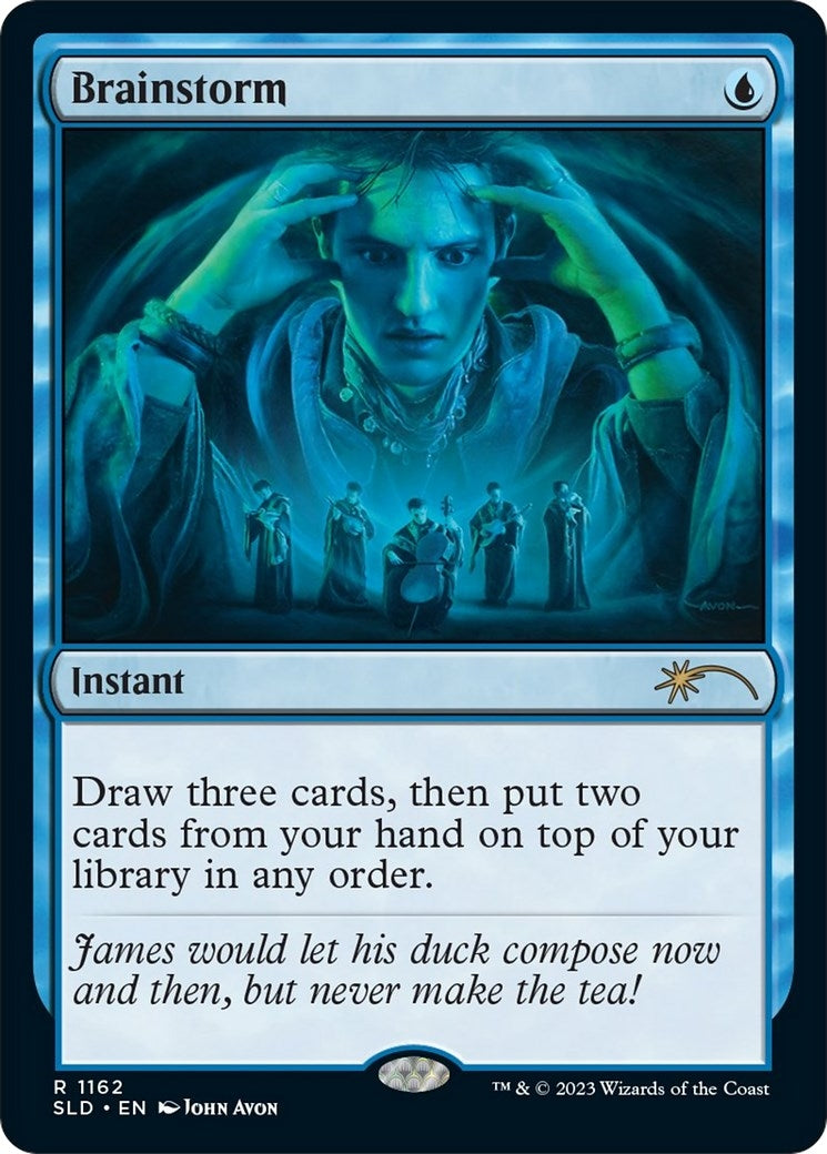 Image for Brainstorm (1162) (1162) - Magic: The Gathering