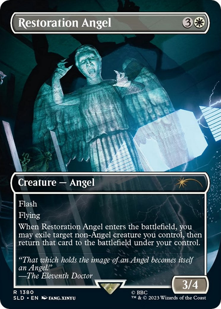 Image for Restoration Angel (1380) - Magic: The Gathering